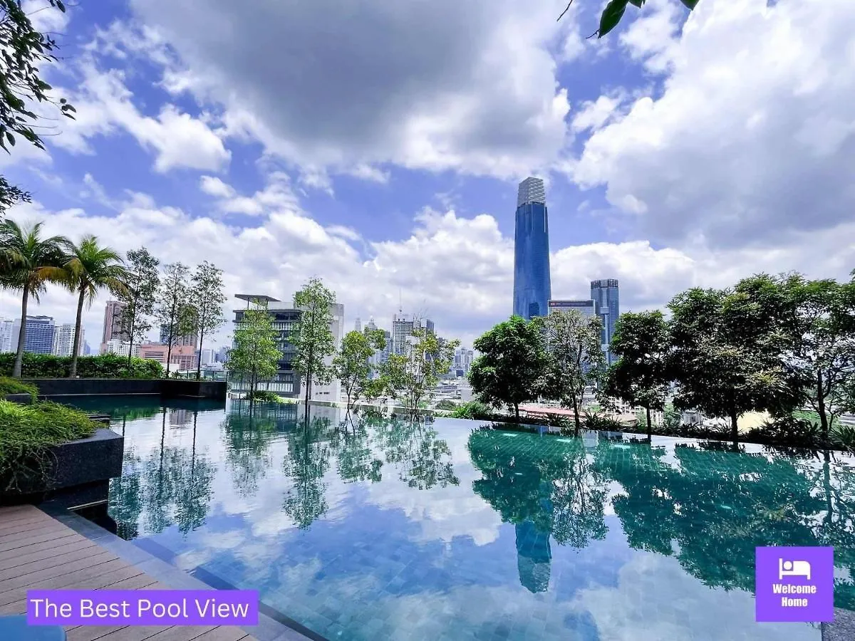 아파트 Continew Residences Trx Lux Pool View 쿠알라룸푸르