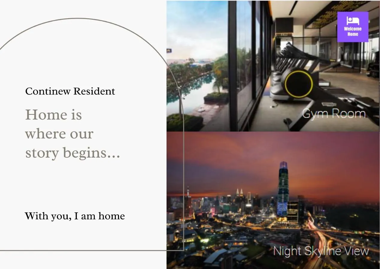 Continew Residences Trx Lux Pool View Kuala Lumpur Lägenhet