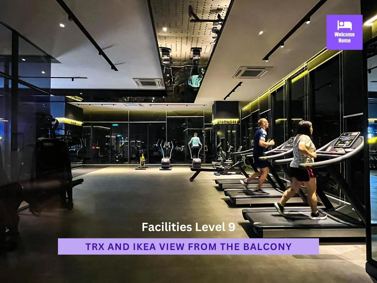 Lägenhet Continew Residences Trx Lux Pool View Kuala Lumpur Malaysia